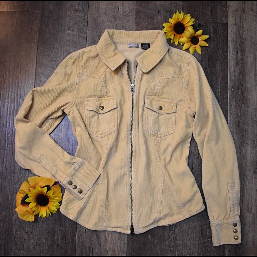 Yellow Corduroy Jacket